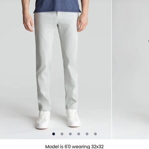 Birddogs Mens Stretch Khaki Light Gray 36x30 (No Liner)